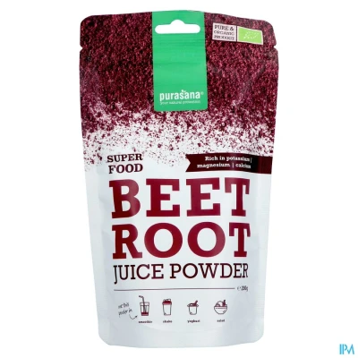 Image de Poudre De Betteraves Rouges (200 Grammes) Retour Gratuit Sous 30 Jours Purasana