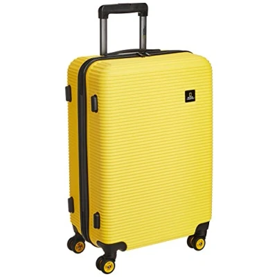 Afbeelding van National Geographic Harde Koffer / Trolley Reiskoffer 76 cm (Large) Abroad Geel