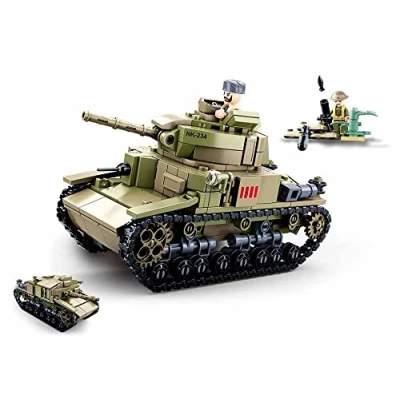 Afbeelding van Sluban Medium Italian Tank 2in1