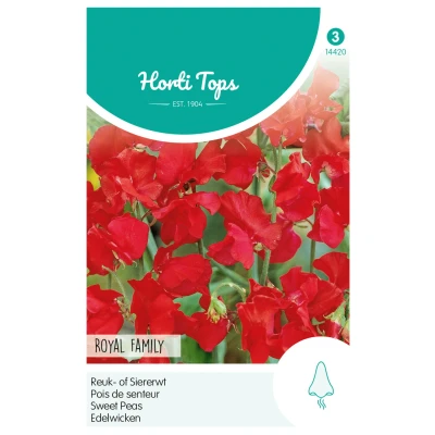 Afbeelding van Lathyrus Odor. Royal Family Rood Hortitops