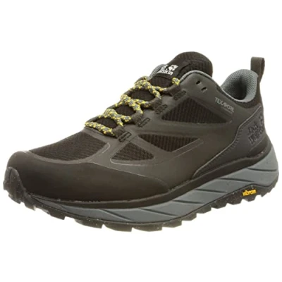 Afbeelding van Jack Wolfskin Terraventure Texapore LOW Outdoorschoenen Phantom grey, Heren, Maat: 42.5, grey Kunststof/ textiel