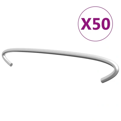 Afbeelding van Gabionhaken 50 st 15 cm gegalvaniseerd staal