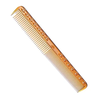 Afbeelding van YS Park Comb 339 Professional Fine Cutting Hair Camel Yellow by