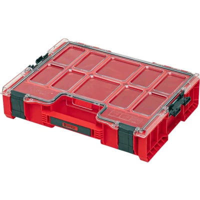 Afbeelding van Qbrick System PRO Organiser 300 RED ULTRA HD stapelbaar 452 x 358 110 mm 9 l IP54 met 8 inlays