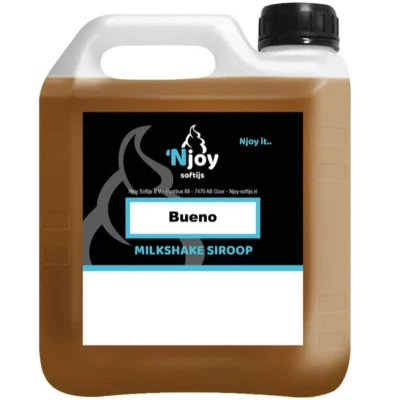 Afbeelding van Njoy Milkshake Siroop Bueno (2 liter)