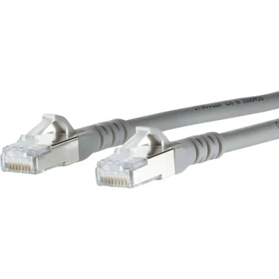 Afbeelding van METZ CONNECT Patchkabel Cat.6A AWG 26, grijs, 2 m