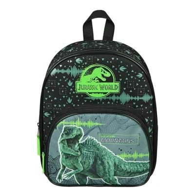 Image de Undercover Sac à dos Pour enfant Jurassic World Avec poche avant la maternelle, les loisirs et voyages Durable pratique enfants partir de 4 ans, vert, Einheitsgröße