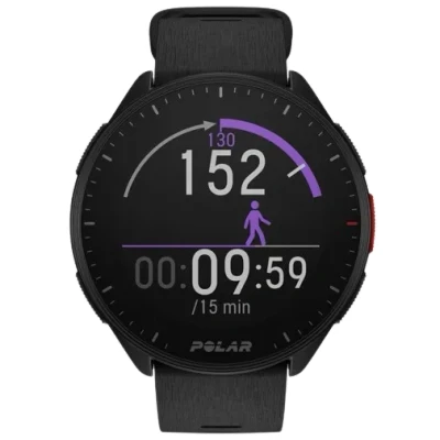 Afbeelding van Polar Pacer GPS hardloophorloge Hartslagmeting Zwart