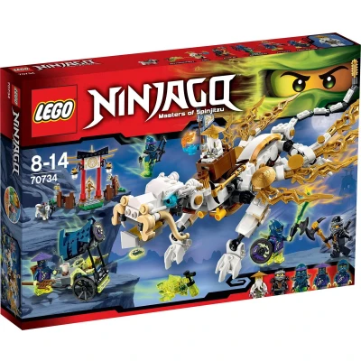 Afbeelding van LEGO NINJAGO De Draak van Meester Wu 70734