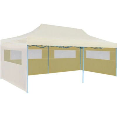 Afbeelding van Partytent pop up inklapbaar 3x6 m crème