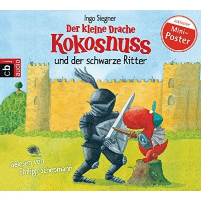Afbeelding van der kleine Drache Kokosnuss und schwarze Ritter