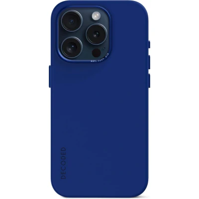 Afbeelding van Decoded Silicone Backcover Apple iPhone 15 Pro Max Galactic Blue