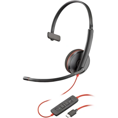 Afbeelding van Poly Blackwire 3210 Monaural USB C Headset