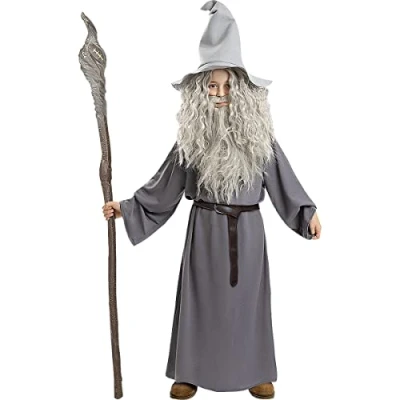 Afbeelding van FUNIDELIA Gandalf kostuum voor jongens the Lord of Rings Maat: 122 134 cm