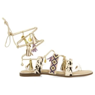 Afbeelding van Gioseppo Montello Sandalen, Dames, Maat: 38, Vaca Leer en textiel