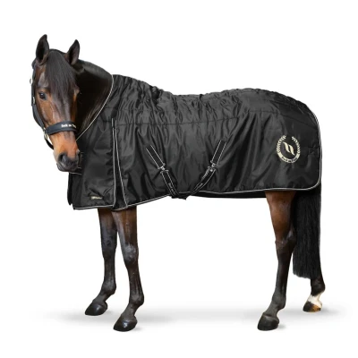 Image de Back on Track Couverture d&#039;Écurie Millie 200g Noir 155 cm