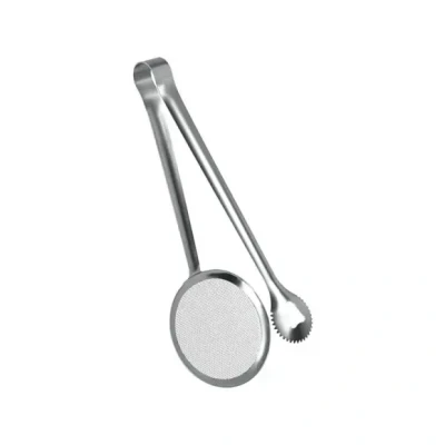 Afbeelding van Metaltex Tang voor frituur RVS 28cm brede greep