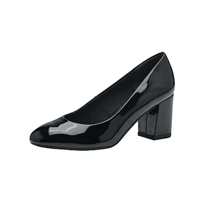 Afbeelding van Tamaris Klassieke pumps, Dames, Maat: 38, Black patent Kunststof