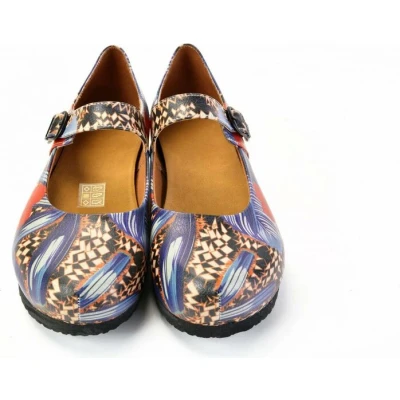 Afbeelding van GOBY Flowers &amp; Pattern Clogs Slippers Hoge kwaliteit Handmade Meisjesprint Maat 38