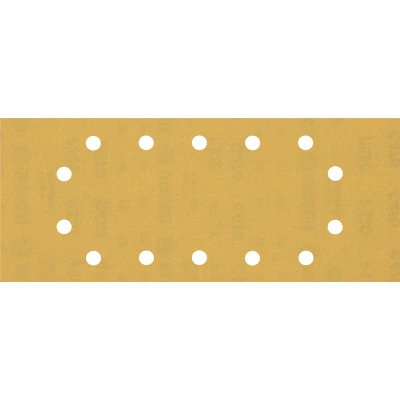 Image de BOSCH 2608900869 Feuille abrasive Expert C470 Best for Wood and Paint, 115 x 280 mm, grain 320, 14 trous (10 pcs)