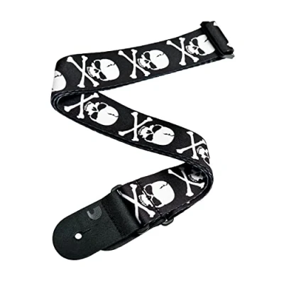 Image de Planet Waves 50H01 Skull Sangle guitare en nylon 5cm