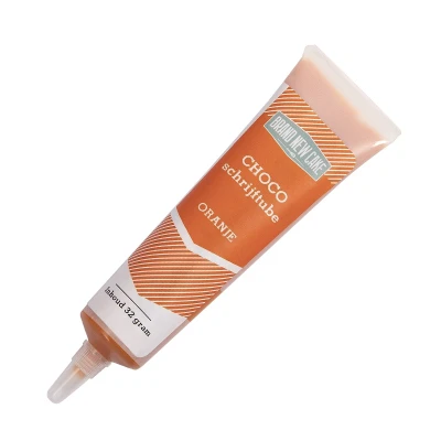 Afbeelding van BrandNewCake Choco Schrijftube Oranje 32g