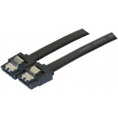 Image de Câble Sata 6gb/s Slim Sécurisé (noir) 50 cm