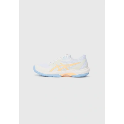 Afbeelding van ASICS Game FF Padel, Baskets pour femme, 39 EU, White Orange Glow, EU