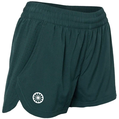 Afbeelding van The Indian Maharadja Jaipur Performance 2 in 1 Hockeyshort Dames Green S Groen Hockeybroek
