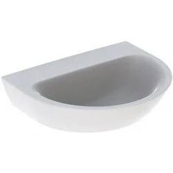Afbeelding van Geberit Renova wastafel wit (50 x 40 cm) zonder kraangat,