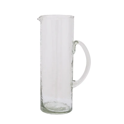 Afbeelding van Urban Nature Culture Hammered Waterkaraf 1 Liter Transparant