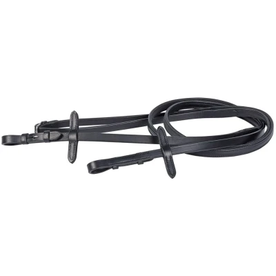 Image de Harry&#039;s Horse Rênes Ultra Soft Grip Noir Full
