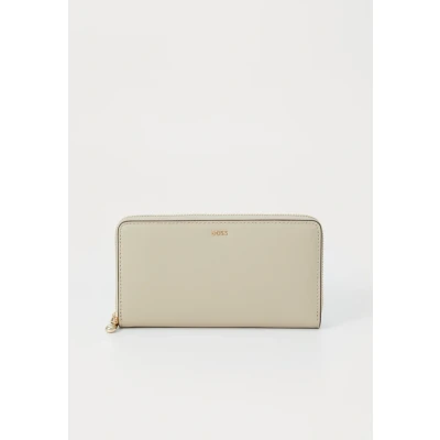 Afbeelding van BOSS Numah Ziparound Portemonnee, Dames, Maat: One Size, Light beige