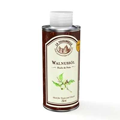 Image de la Tourangelle Huile de Noix Goût intense et savoureux toastée Idéale pour les salades, sauces, marinades même préparation desserts 250 ML