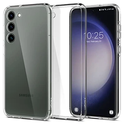 Afbeelding van Spigen Ultra Hybrid Hoesje Geschikt voor Samsung S23 Plus Back Cover Transparant