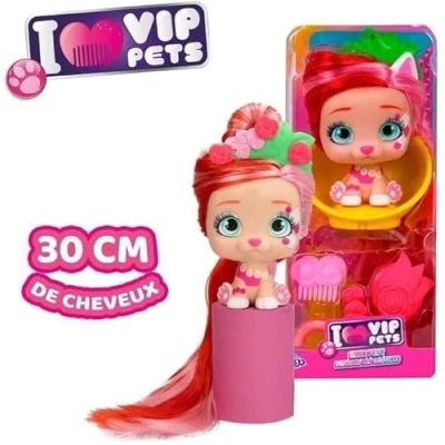 Afbeelding van IMC Toys VIP Pets Hair Fest pop 30 cm