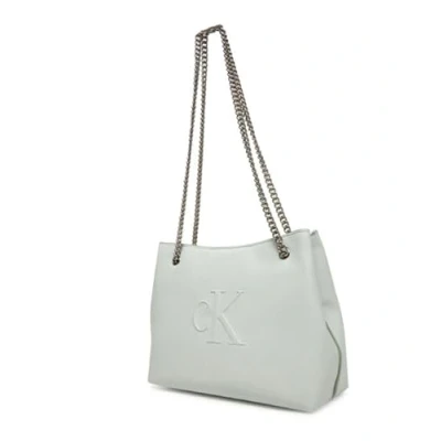 Afbeelding van Calvin Klein Jeans Sculpted Camera BAG Schoudertas, Dames, Maat: One Size, Sky gray