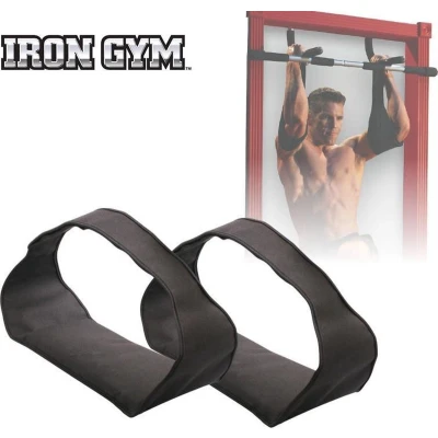 Afbeelding van Iron Gym Ab Straps Fitness accessoire Nylon, zwart Colour /