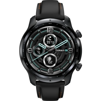 Afbeelding van Mobvoi Ticwatch Pro 3 GPS smartwatch Black Shadow AMOLED dubbel layer technologie 48mm wear OS 1.4in Zwart