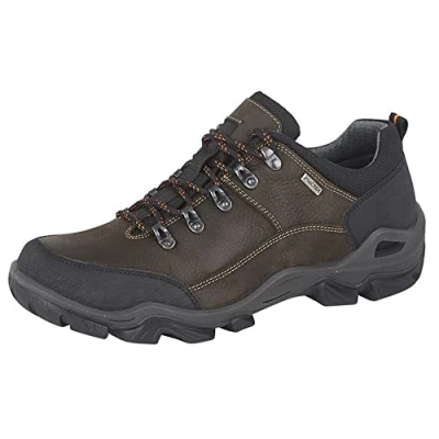 Afbeelding van Imac Terrain Heren Leer Trail Schoenen Donkerbruin, 7 UK, Donkerbruin