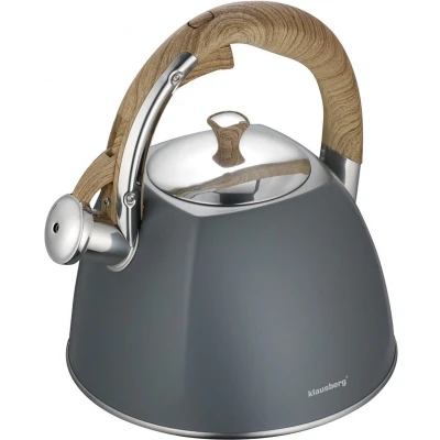 Afbeelding van Klausberg KB 7501 fluitketel 3L rvs alle warmtebronnen