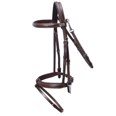 Image de Schockemöhle Bride Dortmund Marron/Crème/Argent Full