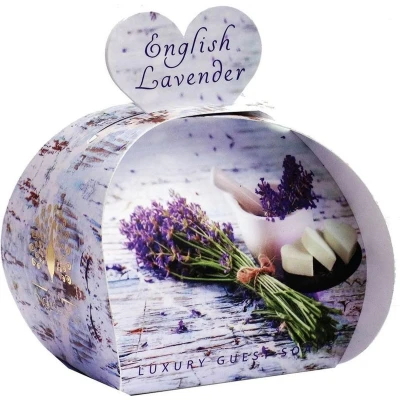 Afbeelding van Gastenzeepjes English Lavender 3 x 20 gr.
