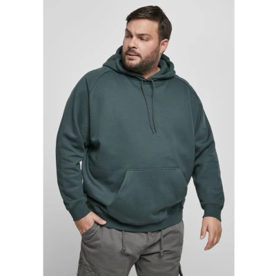 Afbeelding van Urban Classics Blank Hoody Hoodie, Heren, Maat: 5XL, Bottlegreen