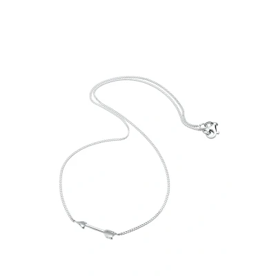 Afbeelding van Elli Arrow Ketting, Dames, Maat: 40, Silber