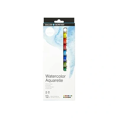 Afbeelding van DALER ROWNEY Simply aquarelset 12 tubes ml