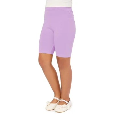 Afbeelding van Merry Style MS MS10 132 LE Meisjes Leggings Sport Vrijetijdsbroek Kort Viscose Sporbroek Yogabroek Lichtviolet 140