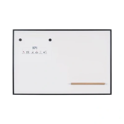 Afbeelding van Bi Office New Generation A9 Magnetisch whiteboard, gelakt oppervlak, met aluminium frame, 90 x 60 cm