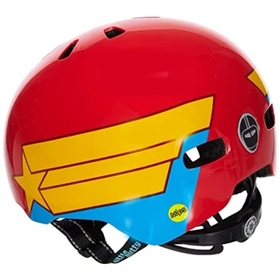Afbeelding van Fietshelm Nutcase Little Nutty Mips Supa Dupa maat Xs Rood