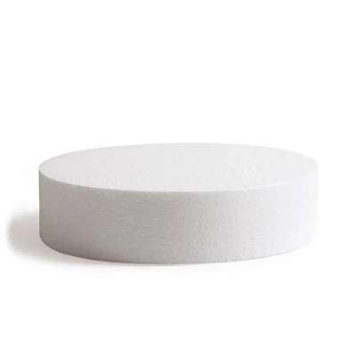 Afbeelding van Decora 0174022 Polystyreen Disk Ø 60 x 7,5 H cm, Polistirolo, Off White
